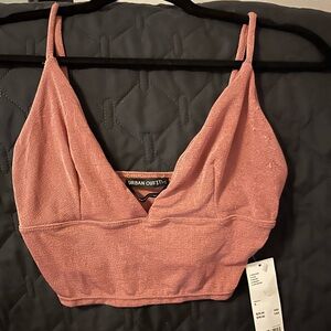 Urban Outfitters Coral Bandeau